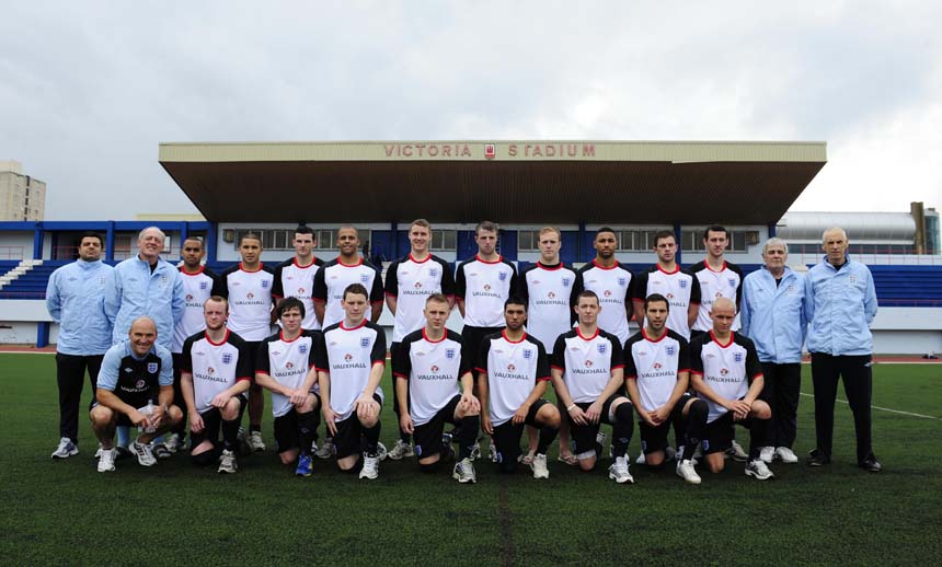 England C's squad for the game with Gibraltar.